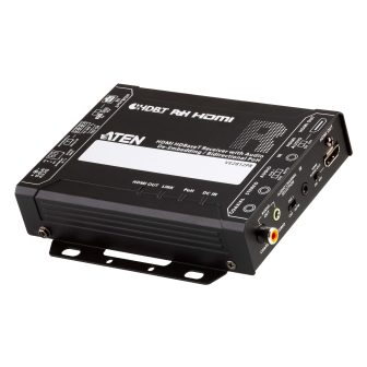 ATEN HDBaseT HDMI Receiver with Audio De-embedder / Bidirectional PoH…