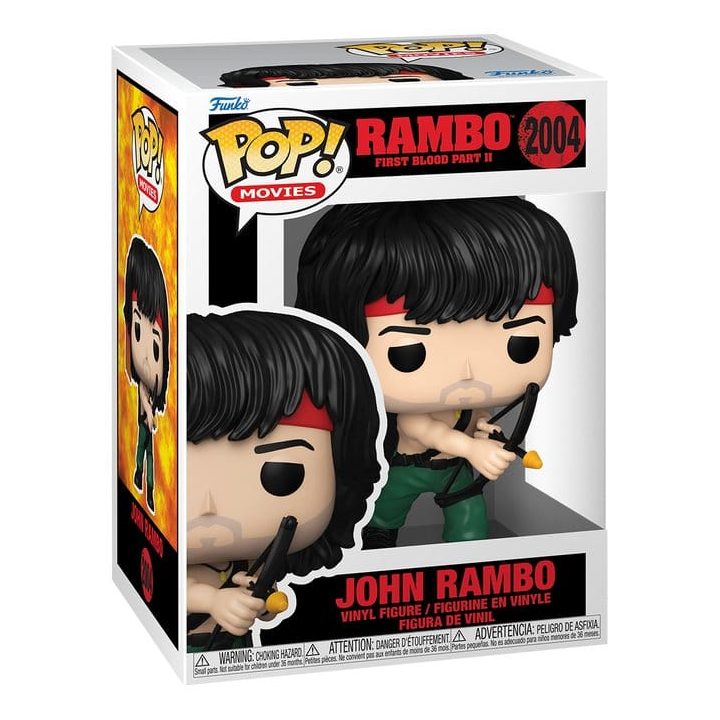 Funko Pop! Rambo John Rambo com Arco e Flecha Explosiva (nº 2004)