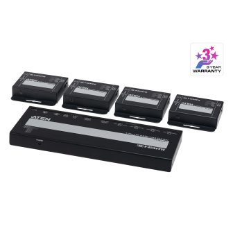 ATEN VS1824KIT-AT-G divisor de vídeo HDMI 2x HDMI