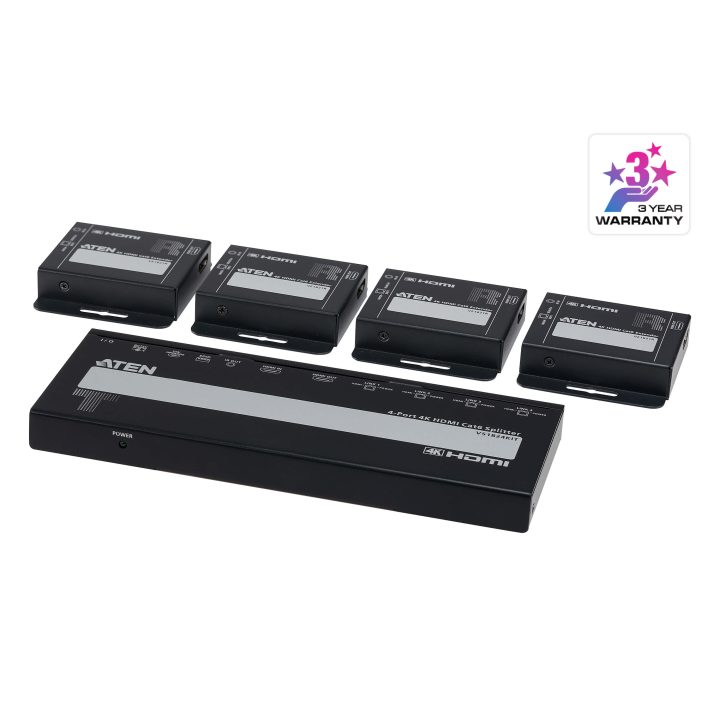 ATEN VS1824KIT-AT-G divisor de vídeo HDMI 2x HDMI