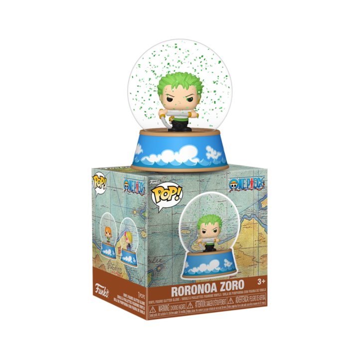 Funko Pop Assortment Mini Glitter Globes: One Piece 12 units (92278)