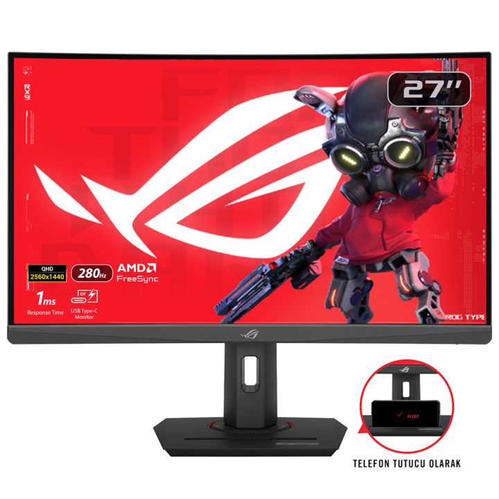 ASUS ROG Strix XG27WCMS 27" QHD 280 Hz Fast VA curvo