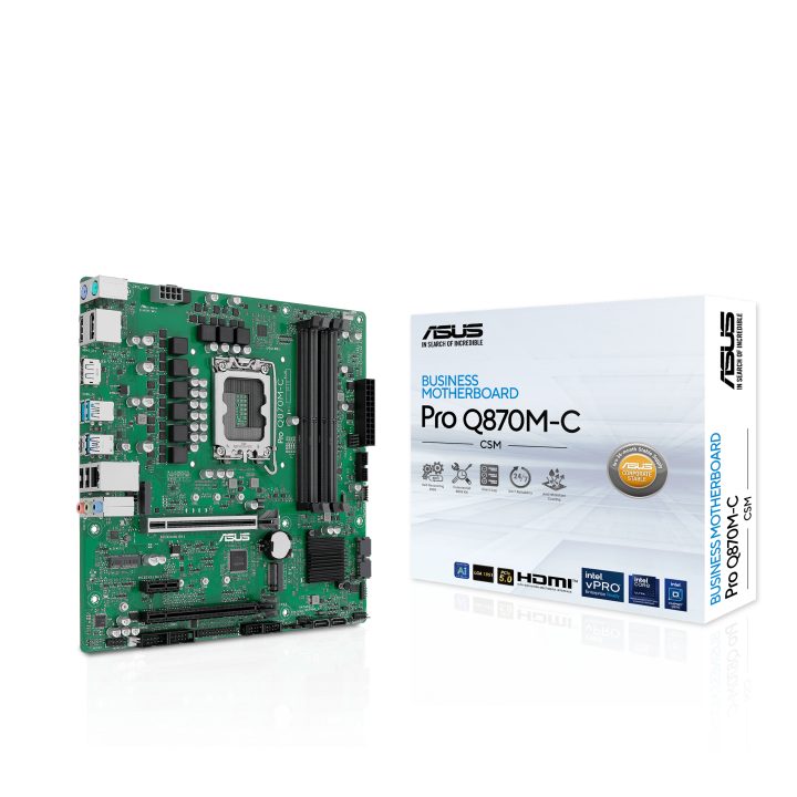 ASUS PRO Q870M-C-CSM Intel Q870 LGA 1851 (Socket V1) micro ATX