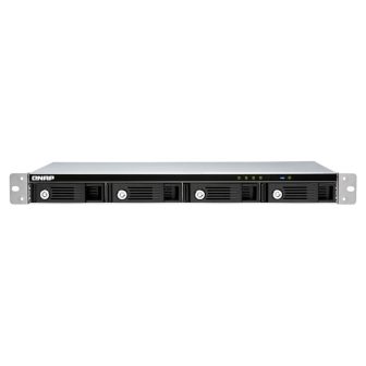 QNAP TR-004U caixa para disco externo Carcaça de disco/SSD Preto…