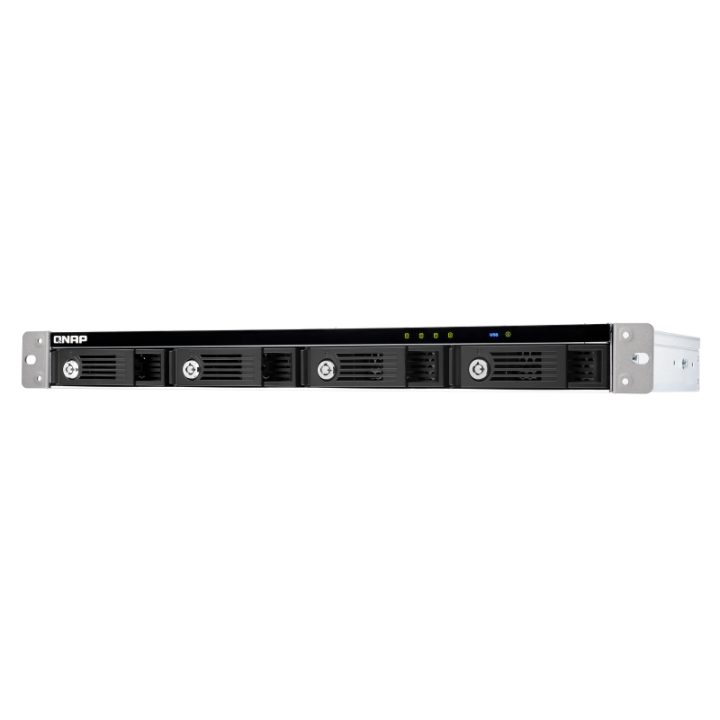 QNAP TR-004U caixa para disco externo Carcaça de disco/SSD Preto…