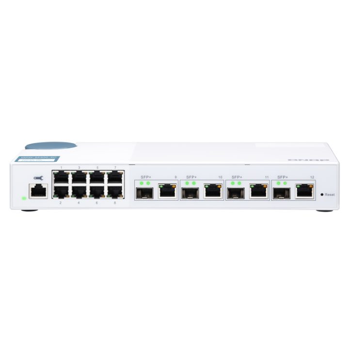 QNAP QSW-M408-4C switch Gerido L2 Gigabit Ethernet (10/100/1000)…
