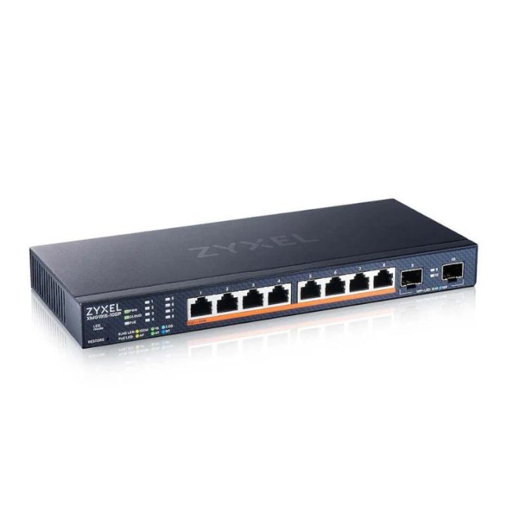 Zyxel XMG1915-10EP Managed L2 2.5G Ethernet (100/1000/2500) Power…