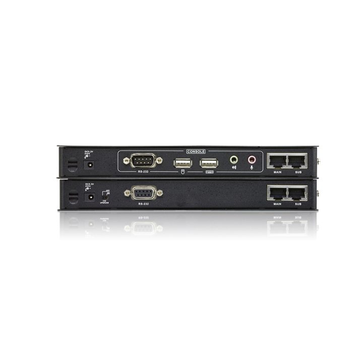 ATEN Extensor KVM Cat 5 DVI duplo ecrã USB (1024 x 768 a 60m)