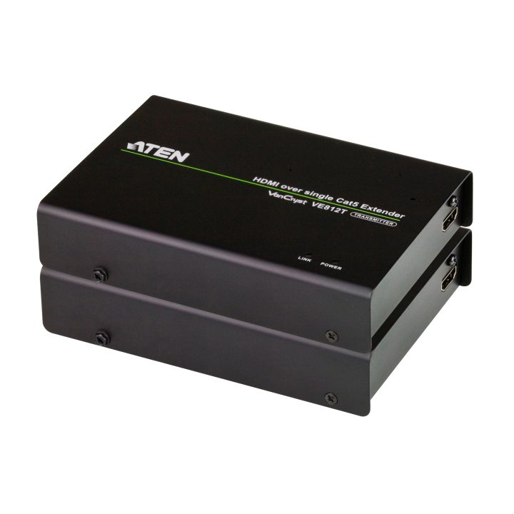ATEN VE812 Audio/Video Extender AV Signal Transmitter and Receiver…