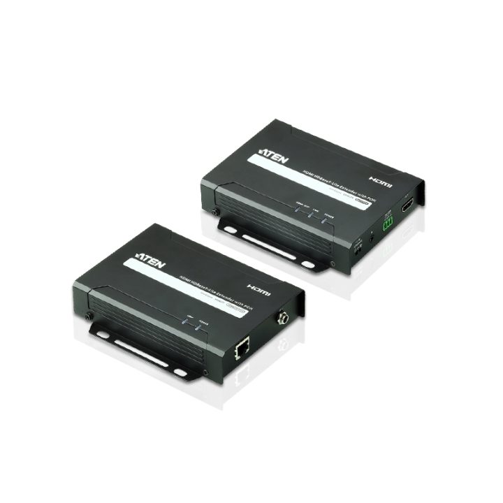 ATEN VE802 Transmisor y receptor de señales AV Negro