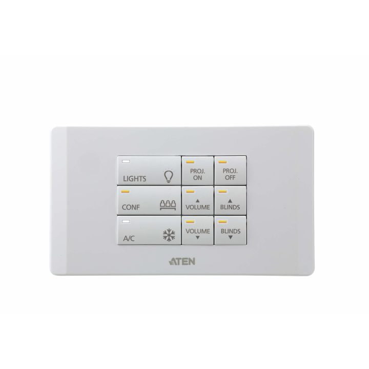 ATEN Control System - 12-Button Keypad (EU Format, 2 Gang)