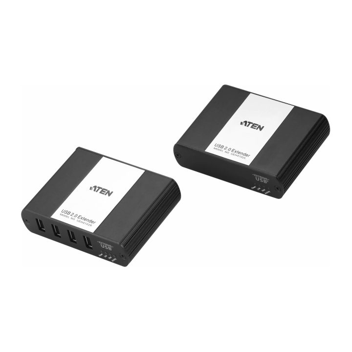ATEN Extensor USB 2.0 por LAN de 4 puertos