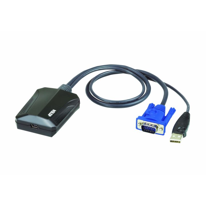 ATEN CV211CP-AT interruptor KVM Preto
