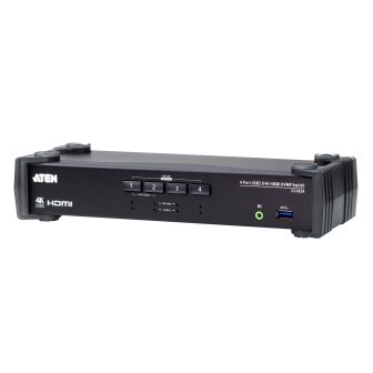 ATEN 4-Port HDMI 4K USB 3.0 KVMP™ Switch