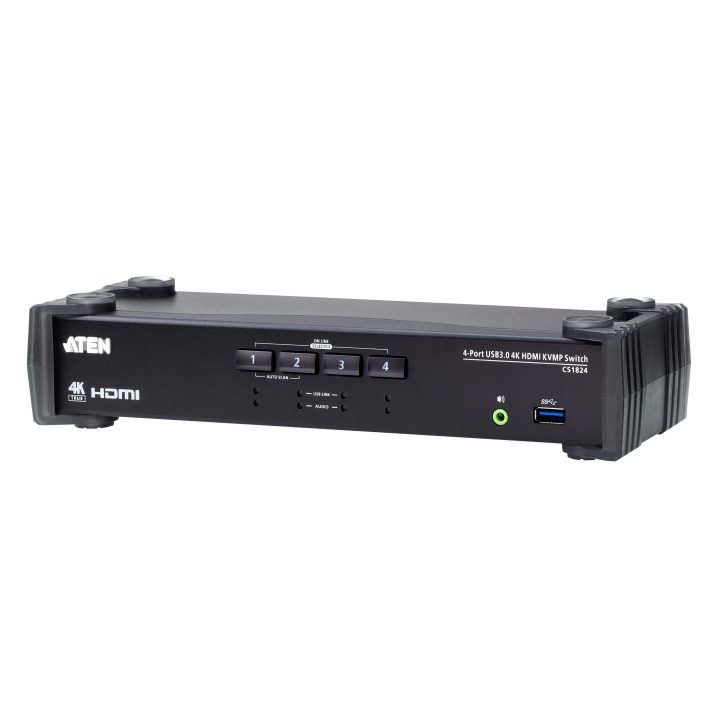 ATEN Switch KVMP™ HDMI 4K USB 3.0 de 4 puertos