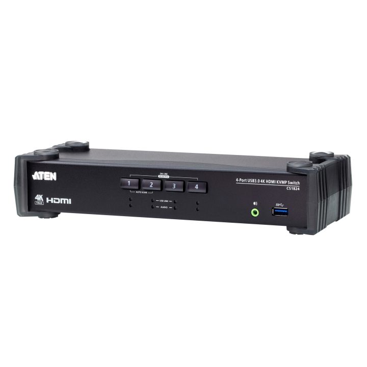 ATEN 4-Port HDMI 4K USB 3.0 KVMP™ Switch