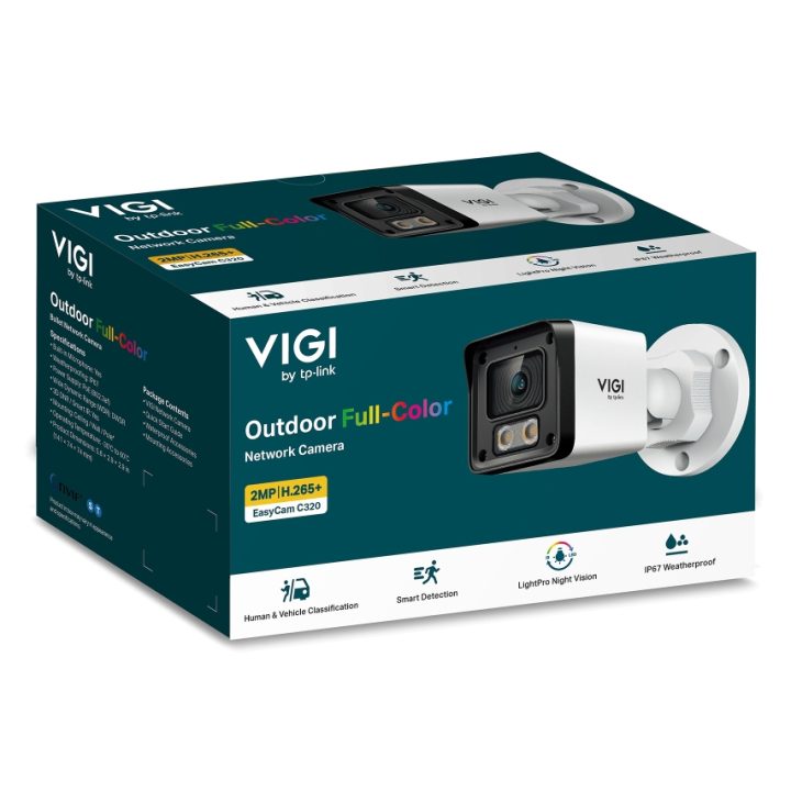 TP-Link VIGI EasyCam C320 Bullet Camera Outdoor IP Security Camera…
