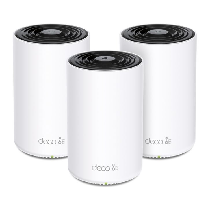 TP-Link Deco XE75 Pro (3-pack) Tribanda (2.4 GHz / 5 GHz / 6 GHz)…