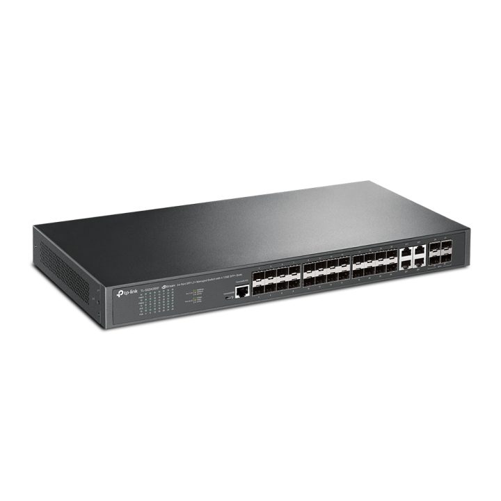 TP-Link JetStream TL-SG3428XF Managed L2+ Switch 1U Black