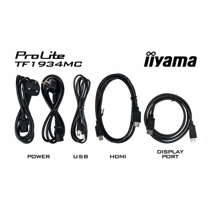 iiyama ProLite TF1934MC-B7X monitor para PC 19" 1280 x 1024 Pixéis…