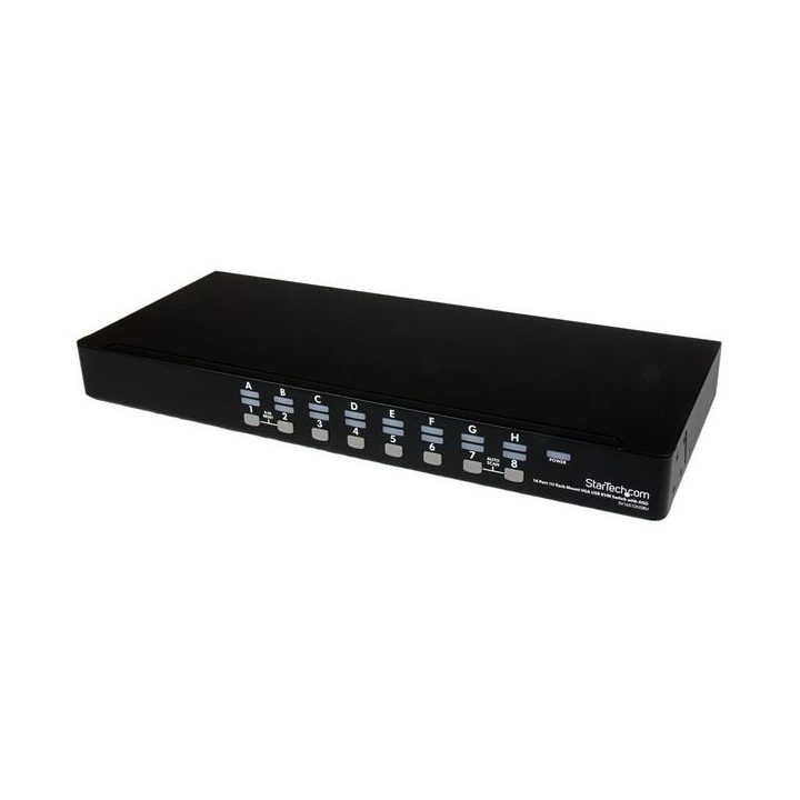 StarTech.com Comutador Switch KVM 1U OSD e Cabos 16 portas USB A…