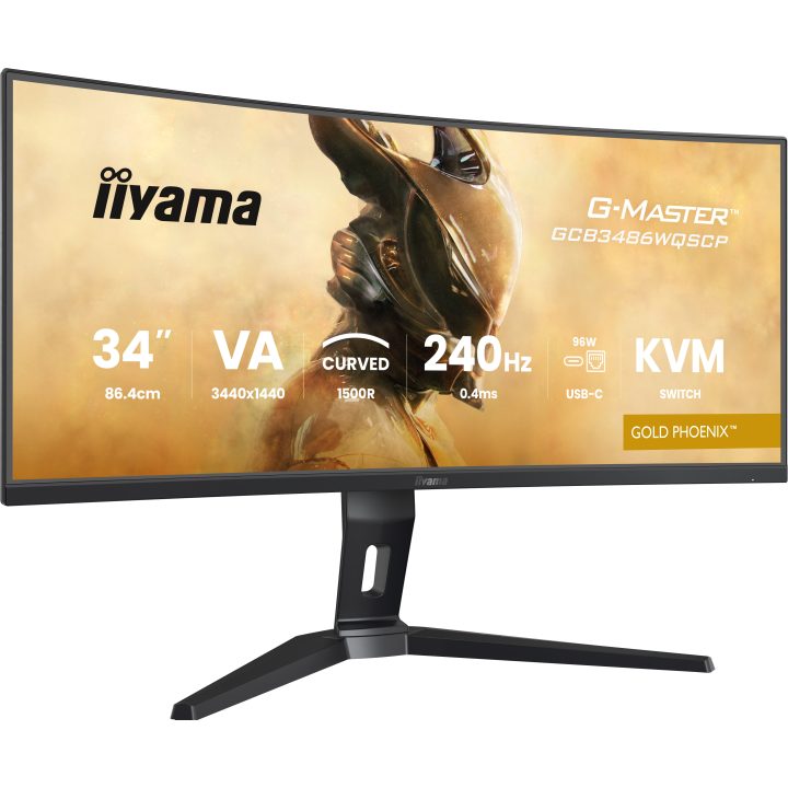 iiyama G-MASTER GCB3486WQSCP-B1 34" UWQHD 240 Hz Curved VA