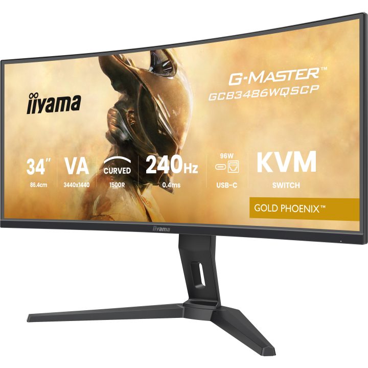 iiyama G-MASTER GCB3486WQSCP-B1 34" UWQHD 240 Hz Curved VA