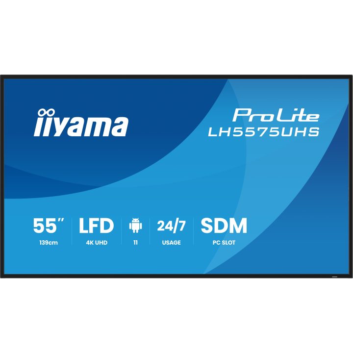 iiyama LH5575UHS-B2AG Signage Display Flat Panel for Digital Signage…