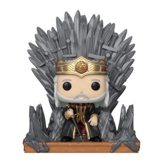 Funko Pop! Casa do Dragão Viserys no Trono de Ferro