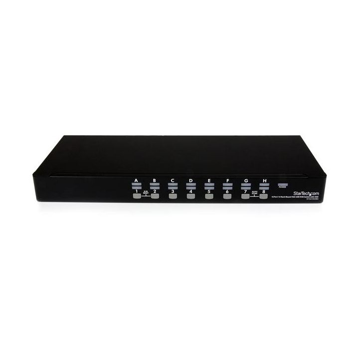 StarTech.com 16-Port KVM Switch 1U OSD with Cables USB A VGA HD15…