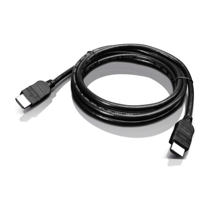 Lenovo 2.0m HDMI cable HDMI 2 m HDMI tipo A (Estándar) Preto