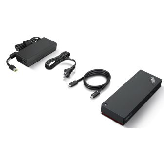 Lenovo ThinkPad Universal Thunderbolt 4 Smart Dock Com Fios Preto