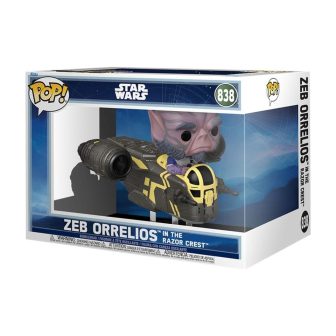 Funko Pop! Star Wars – Rides Deluxe Zeb Orrelios na Razor Crest (nº…
