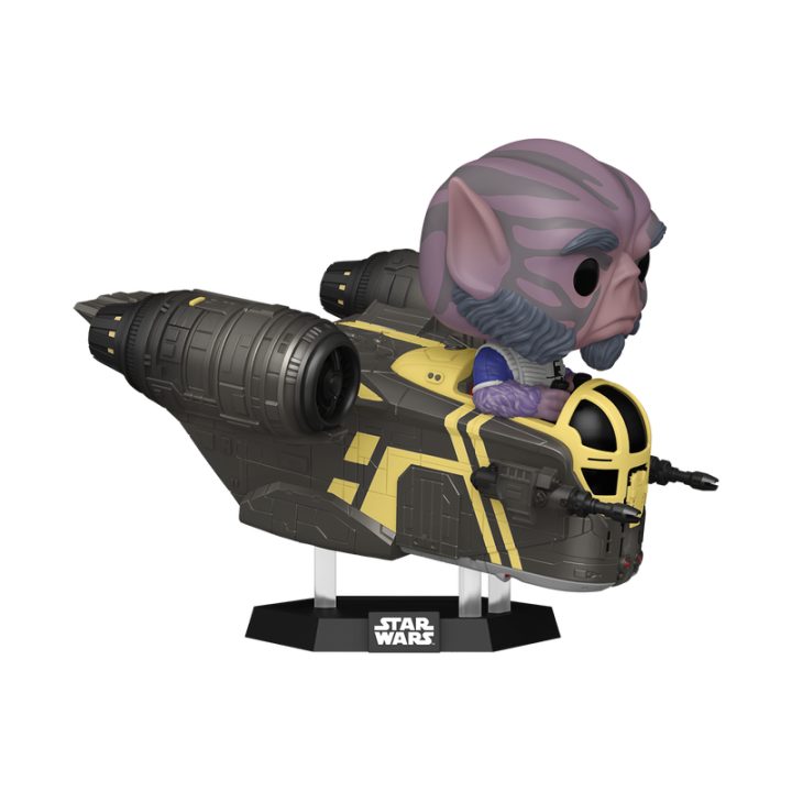 Funko Pop! Star Wars – Rides Deluxe Zeb Orrelios en la Razor Crest…