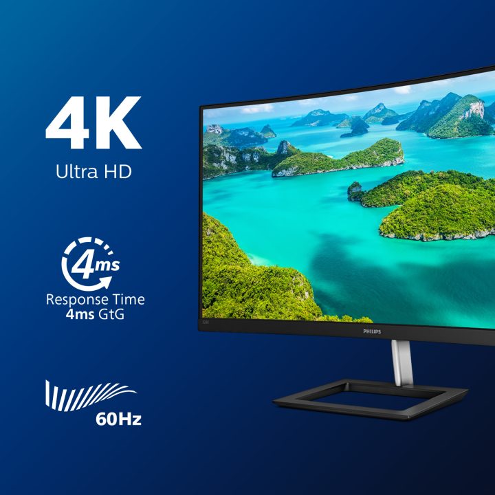 Philips E Line 328E1CA 31.5" 4K UHD VA Curved