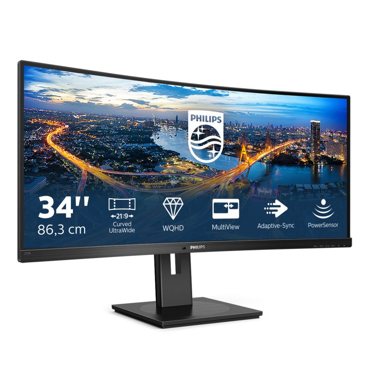 Philips B Line 345B1C 34" UWQHD Curved VA Monitor