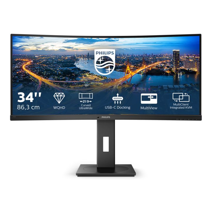 Philips B Line 346B1C 34" UWQHD VA curvo