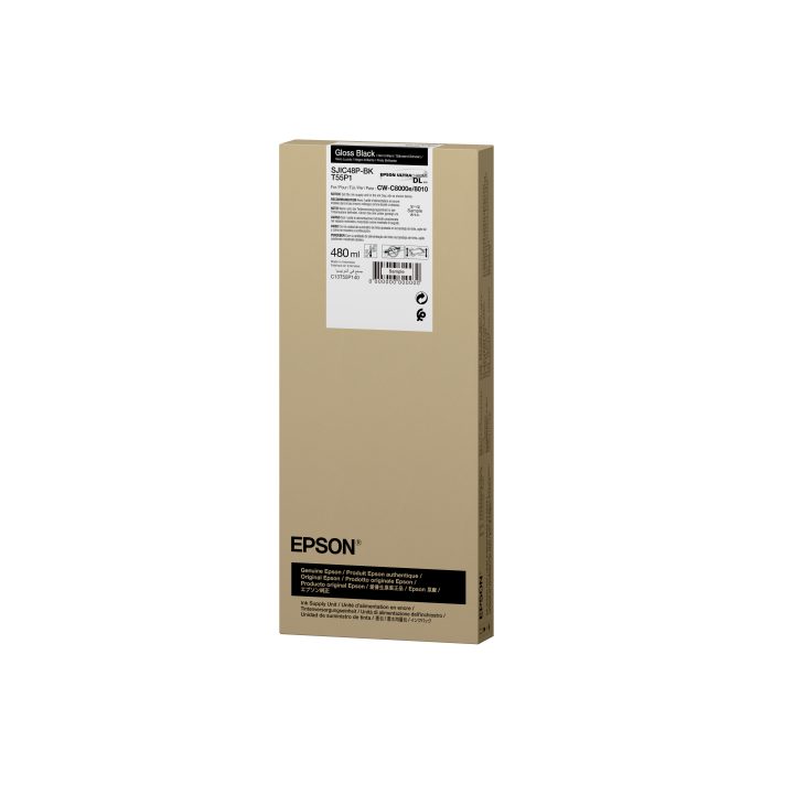 Epson SJIC48P-BK cartucho de tinta 1 pieza(s) Original Rendimiento…