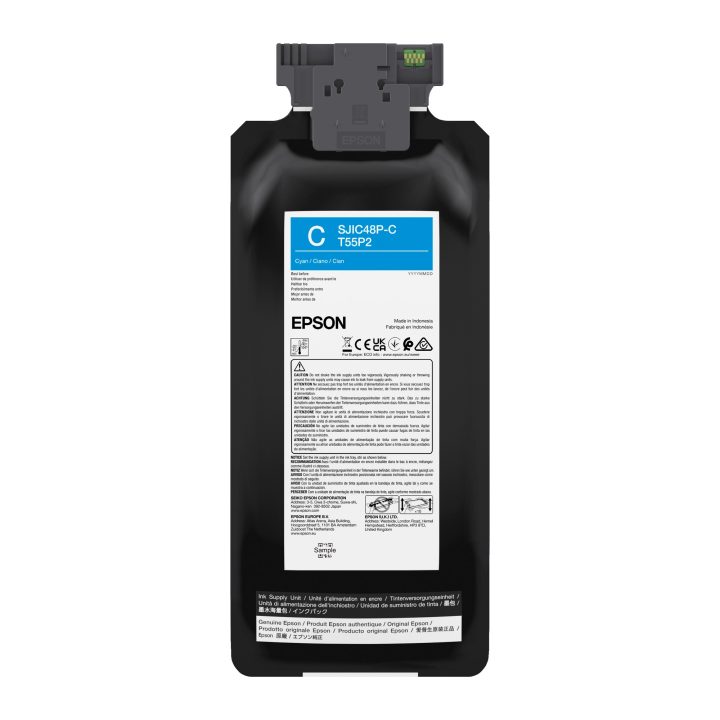 Epson SJIC48P-C Ink Cartridge 1 Piece(s) Original Standard Yield Cyan