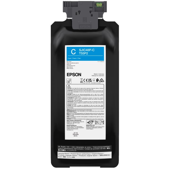 Epson SJIC48P-C Ink Cartridge 1 Piece(s) Original Standard Yield Cyan