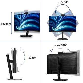 Philips 3000 Series 32B2U3601H 31,5" QHD IPS