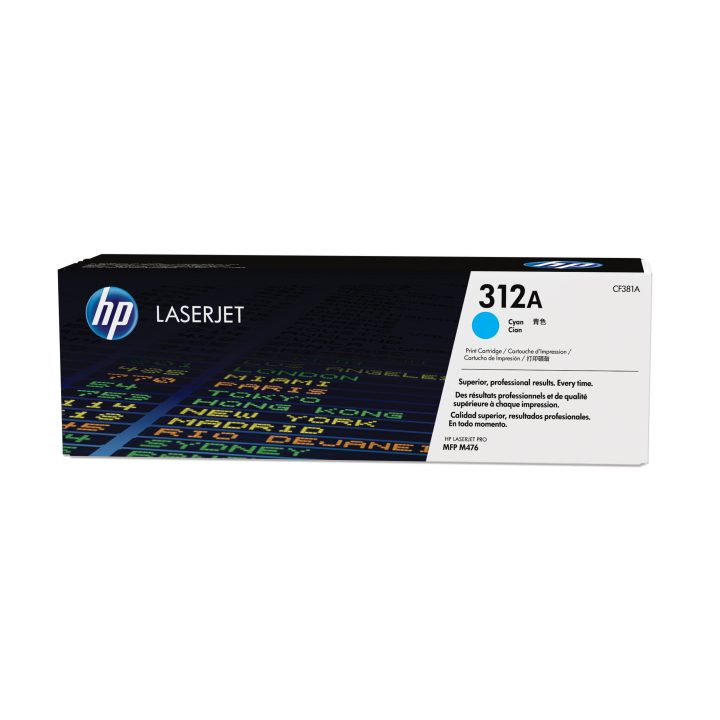 HP 312A Cyan Toner Cartridge for LaserJet
