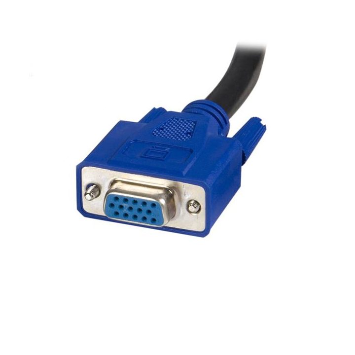 StarTech.com 1.8m All-in-One VGA USB A to USB B HD15 KVM Cable - 6ft…