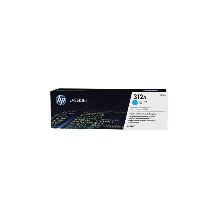 HP Cartucho de toner 312A ciano para LaserJet