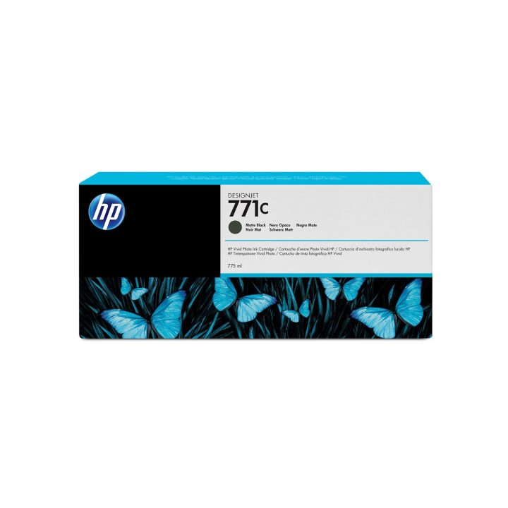 HP DesignJet 771C Matte Black Ink Cartridge 775 ml