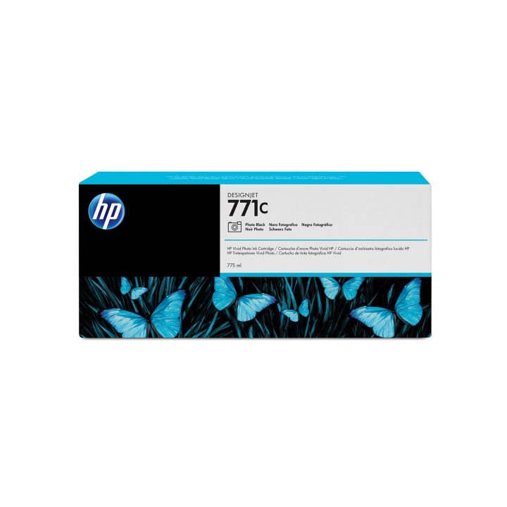 HP DesignJet 771C Photo Black Ink Cartridge 775 ml