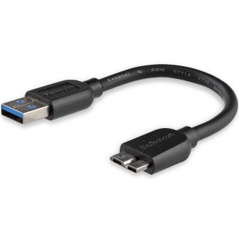 StarTech.com Slim Micro USB 3.0 Cable 15cm
