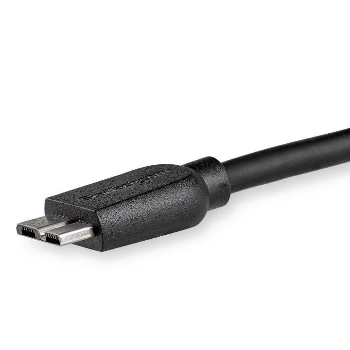 StarTech.com Cable micro USB 3.0 delgado de 15cm