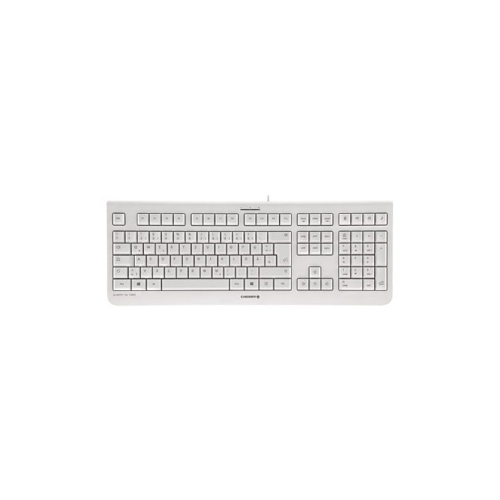 CHERRY KC 1000 Universal USB Keyboard Spanish Gray