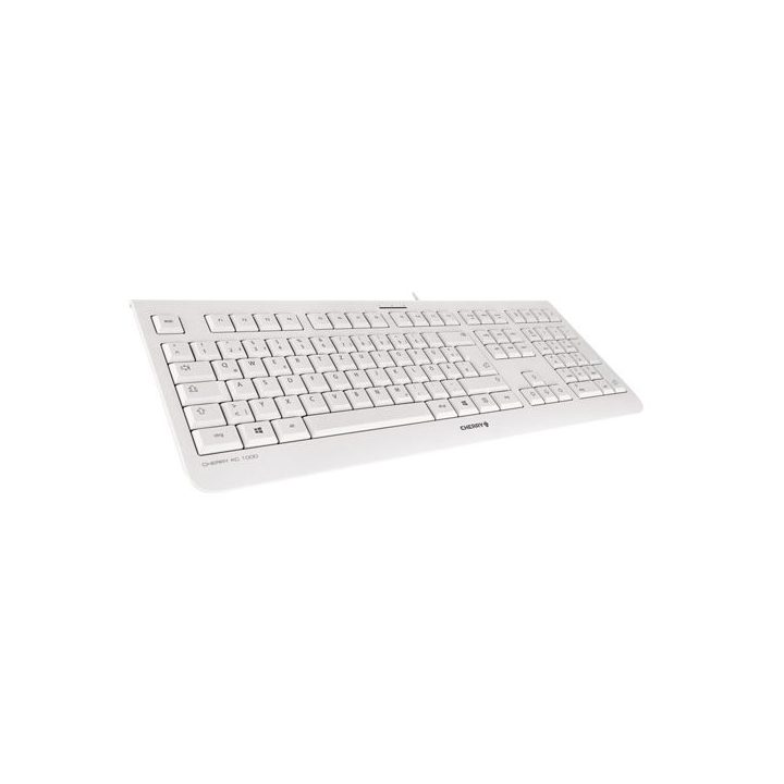 CHERRY KC 1000 Universal USB Keyboard Spanish Gray